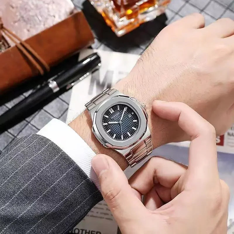 Business Square Quartz Watches