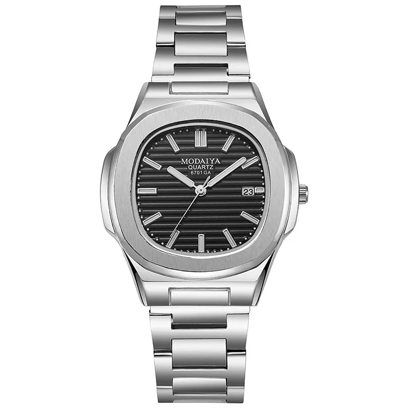 Business Square Quartz Watches